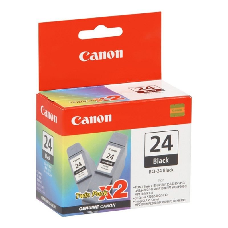 Canon BCI-24 6881A009 Siyah Mürekkep Kartuşu