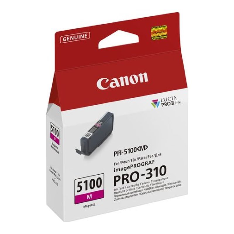Canon PFI-5100 M 6954C001 Kırmızı Mürekkep Kartuşu — görsel 2