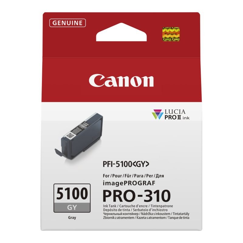 Canon PFI-5100 GY 6959C001 Gri Mürekkep Kartuşu