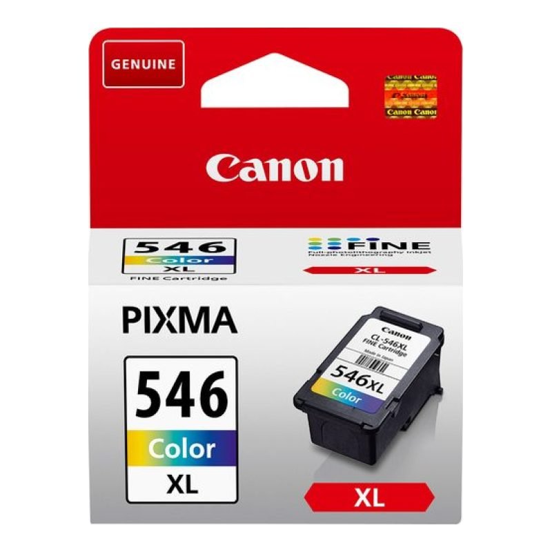 Canon PG-546XL 8288B001 Üç Renkli Yüksek Kapasiteli Mürekkep Kartuşu