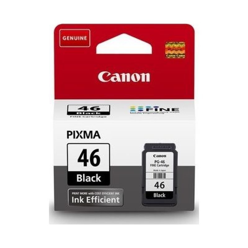 Canon PG-46 9059B001 Siyah Mürekkep Kartuşu