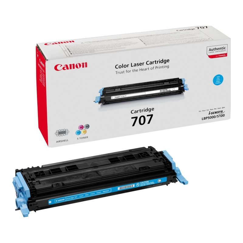Canon 707 9423A004 Mavi Toner