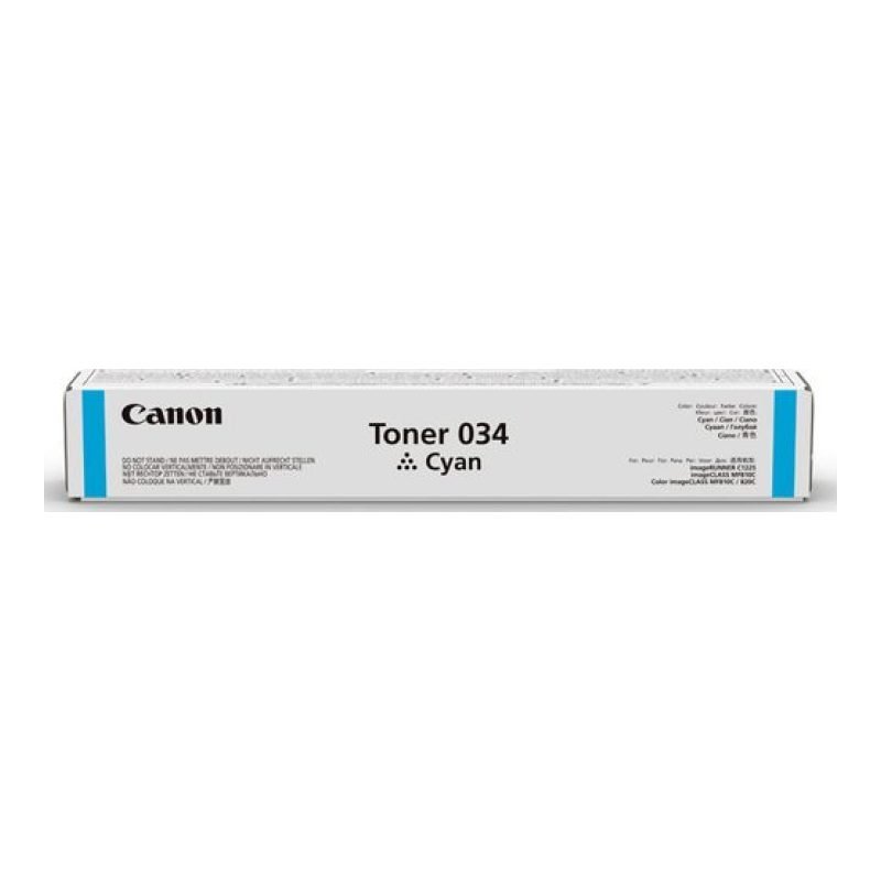 Canon 034 9453B001 Mavi Toner — görsel 2