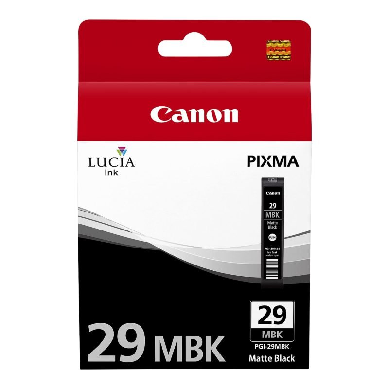 Canon PGI-29MBK Mat Siyah Mürekkep Kartuşu