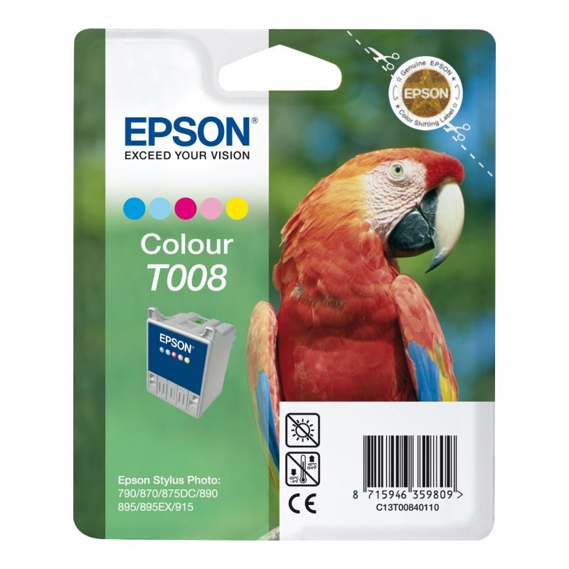 Epson T008 C13T00840120 Üç Renkli Mürekkep Kartuşu