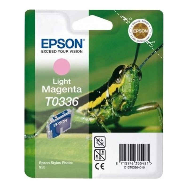 Epson T0336 C13T03364020 Açık Kırmızı Mürekkep Kartuşu