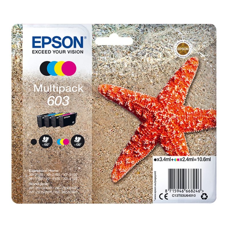 Epson C13T03U64010 Üç Renkli Mürekkep Kartuşu