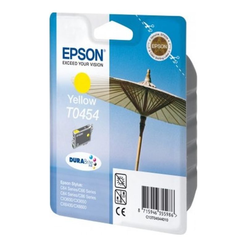 Epson T0454 C13T04544020 Sarı Mürekkep Kartuşu — görsel 2