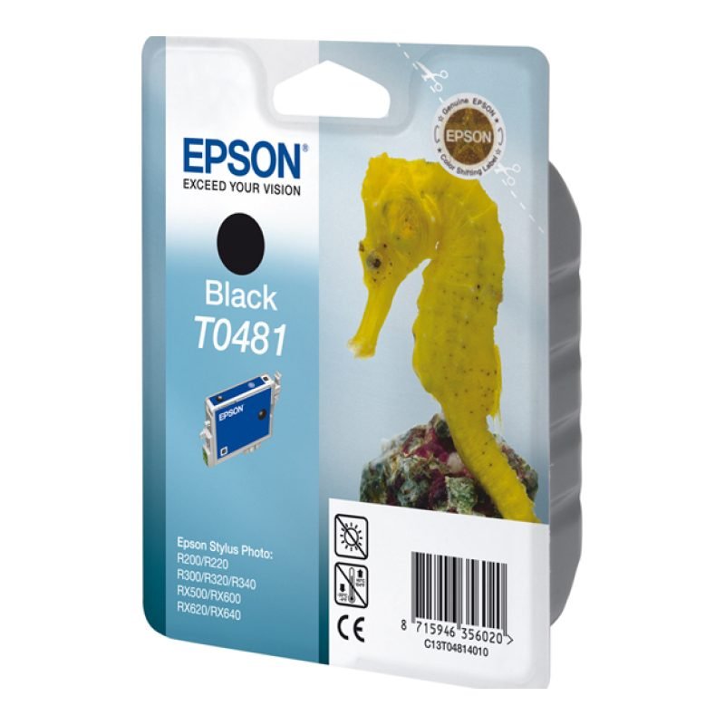 Epson T0481 C13T048140JA Siyah Mürekkep Kartuşu