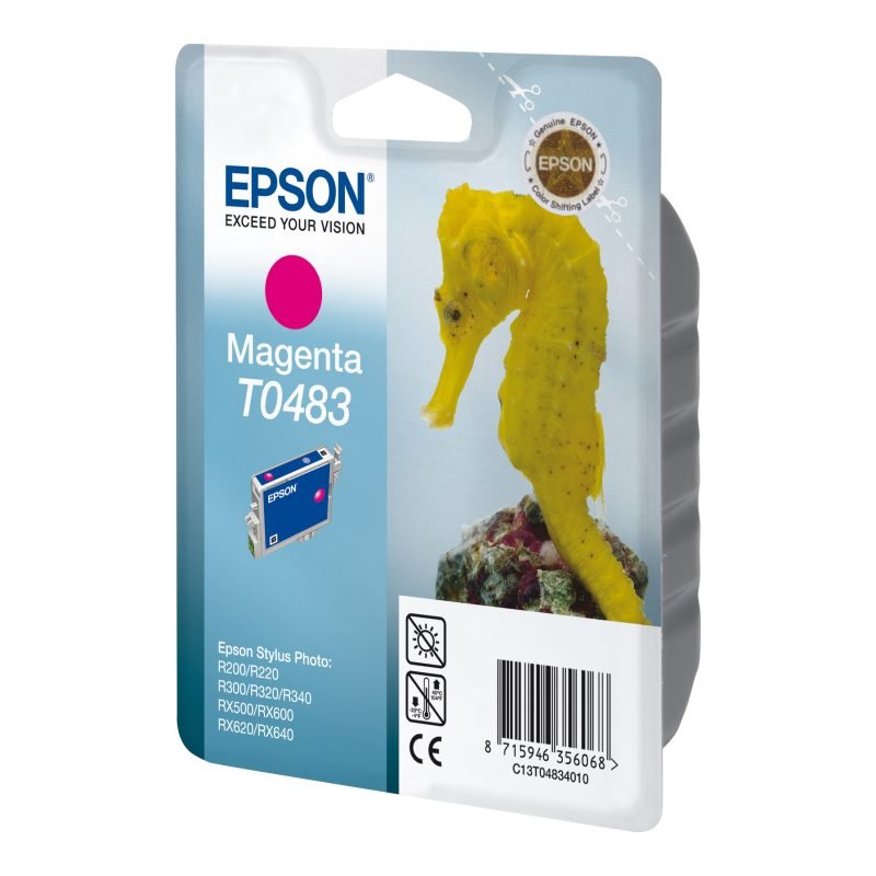 Epson T0483 C13T04834020 Kırmızı Mürekkep Kartuşu