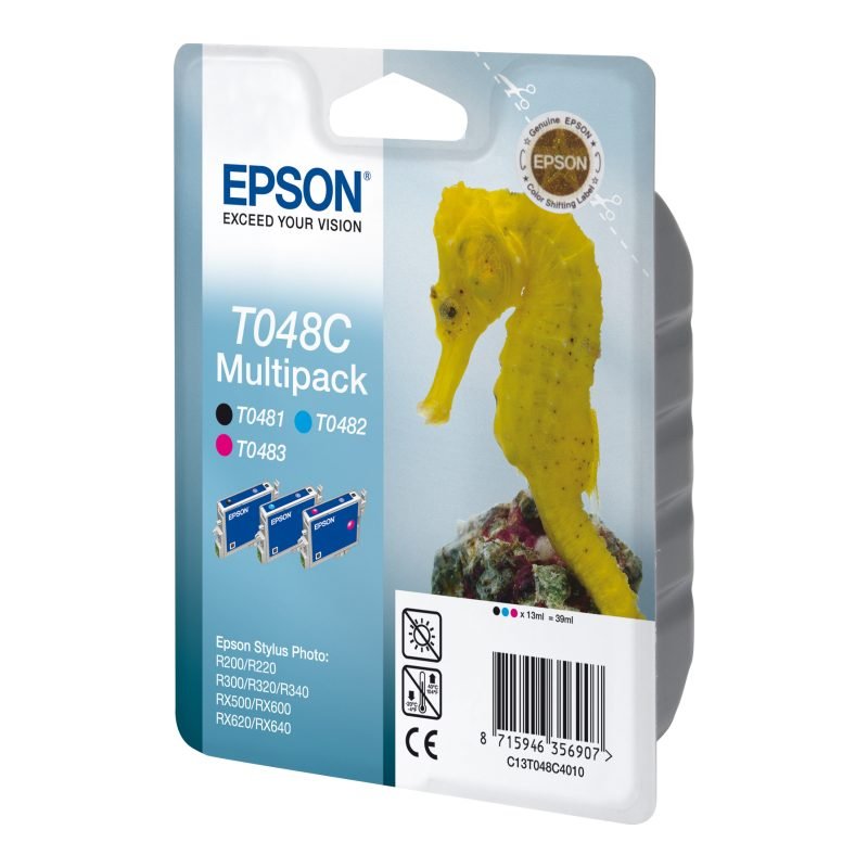 Epson T048C C13T048C4020 Üç Renkli Mürekkep Kartuşu