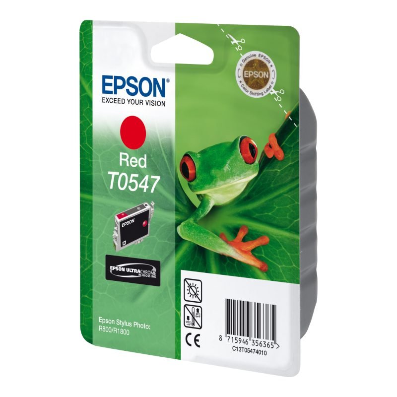 Epson T0547 C13T05474010 Kırmızı Mürekkep Kartuşu