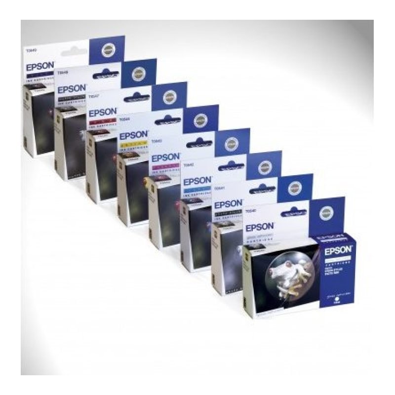 Epson T054840 C13T054840 Siyah Mürekkep Kartuşu — görsel 3