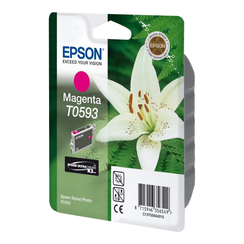 Epson T0593 C13T05934010 Kırmızı Mürekkep Kartuşu