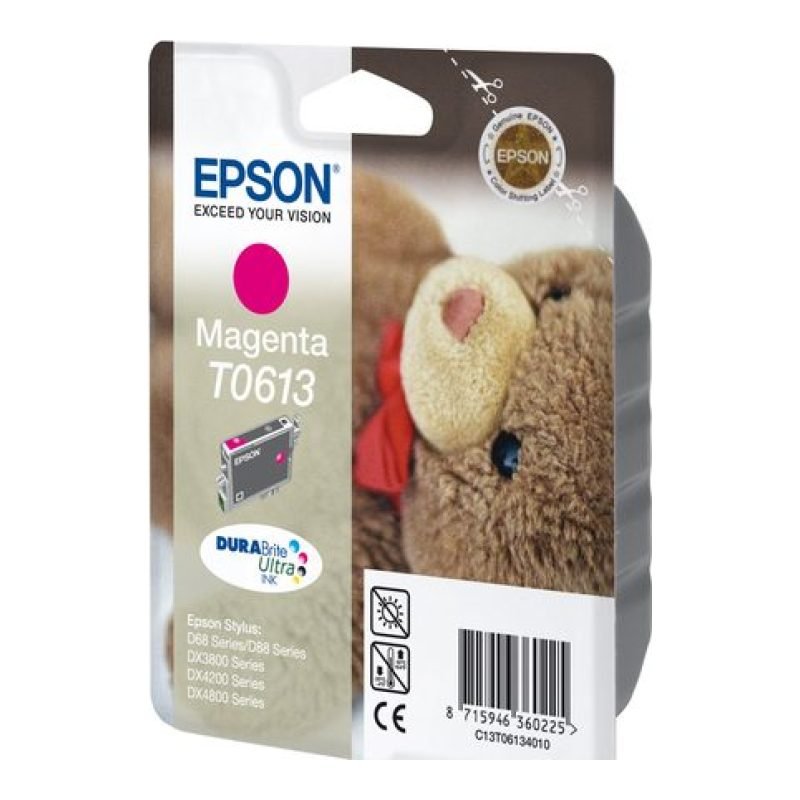 Epson T0613 C13T06134010 Kırmızı Mürekkep Kartuşu — görsel 2