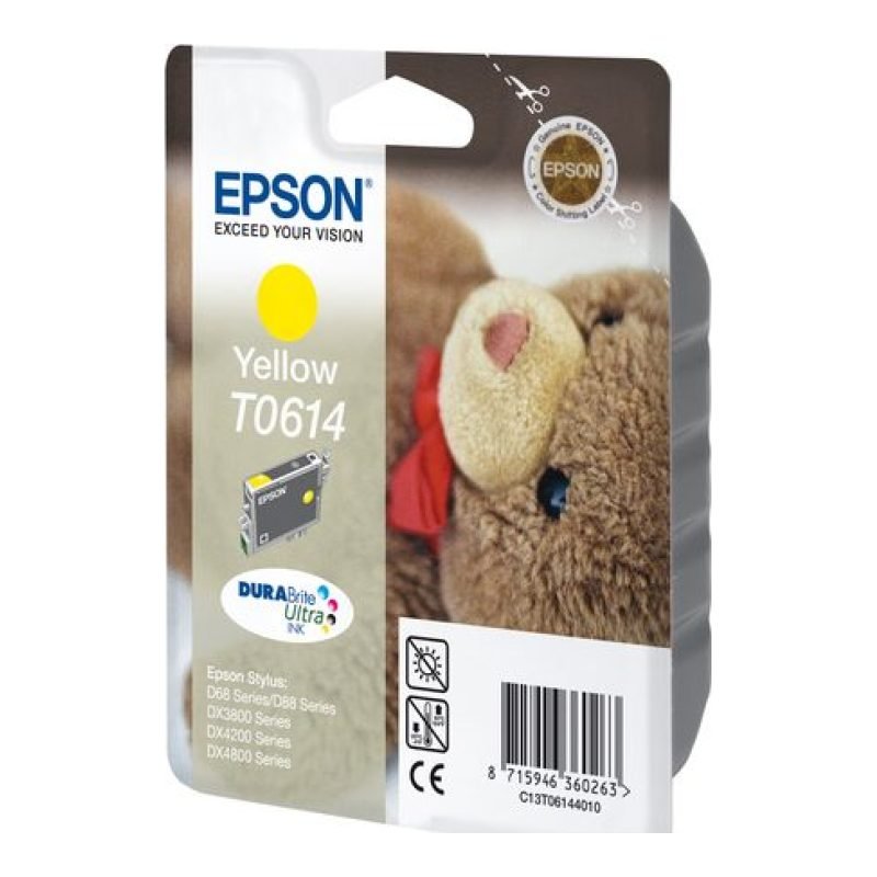 Epson T0614 C13T06144010 Sarı Mürekkep Kartuşu — görsel 2