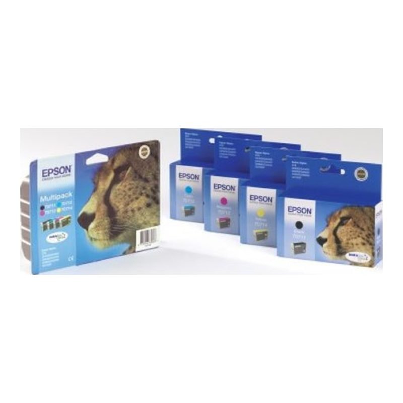 Epson T0711 C13T071140 Siyah Mürekkep Kartuşu — görsel 4
