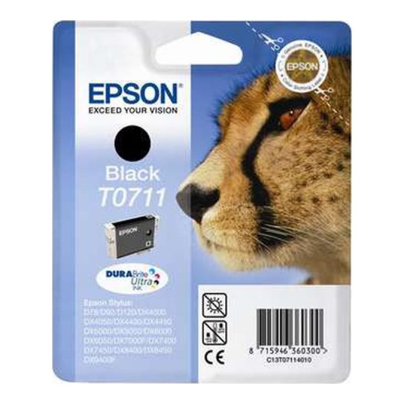 Epson T0711 C13T07114020 Siyah Mürekkep Kartuşu
