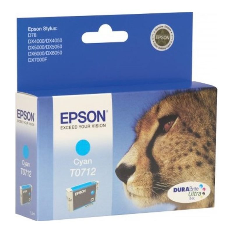 Epson T0712 C13T071240 Mavi Mürekkep Kartuşu — görsel 2