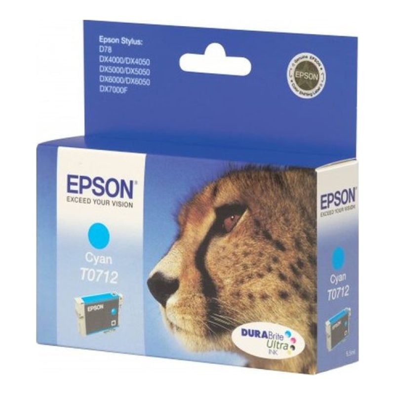 Epson T0712 C13T071240 Mavi Mürekkep Kartuşu — görsel 3