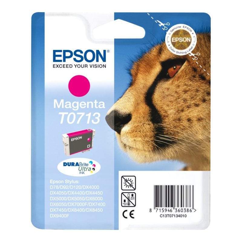 Epson T0713 C13T07134011 Kırmızı Mürekkep Kartuşu