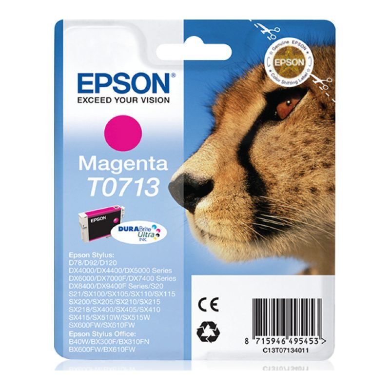 Epson T0713 C13T07134020 Kırmızı Mürekkep Kartuşu