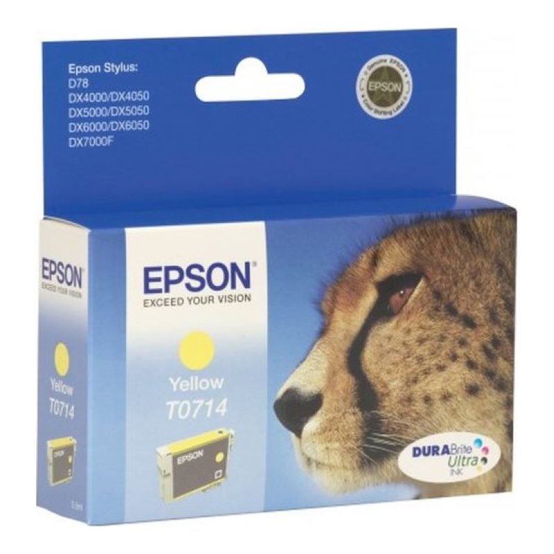 Epson T0714 C13T071440 Sarı Mürekkep Kartuşu — görsel 2