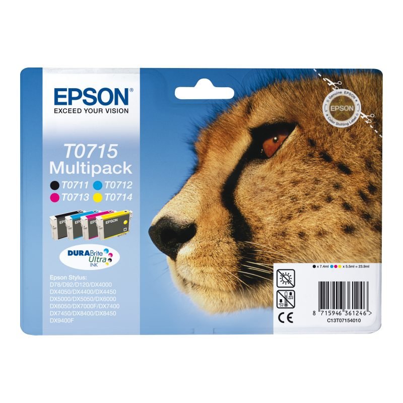 Epson TO71540 C13T071540 Siyah Mürekkep Kartuşu