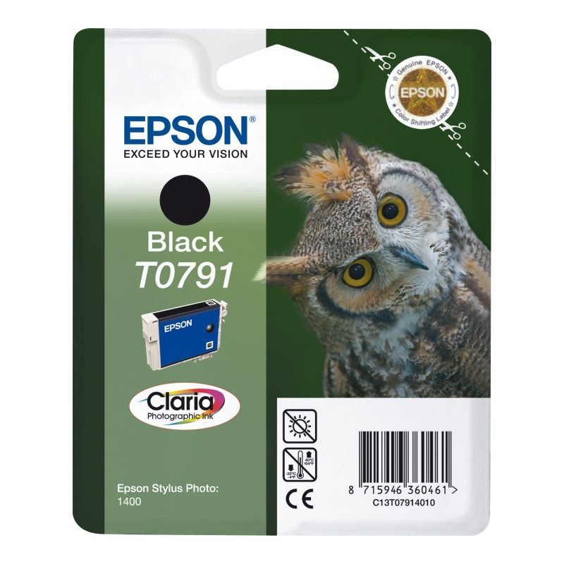Epson T0791 C13T07914020 Siyah Mürekkep Kartuşu