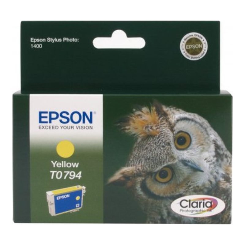 Epson T0794 C13T079440 Sarı Mürekkep Kartuşu — görsel 2