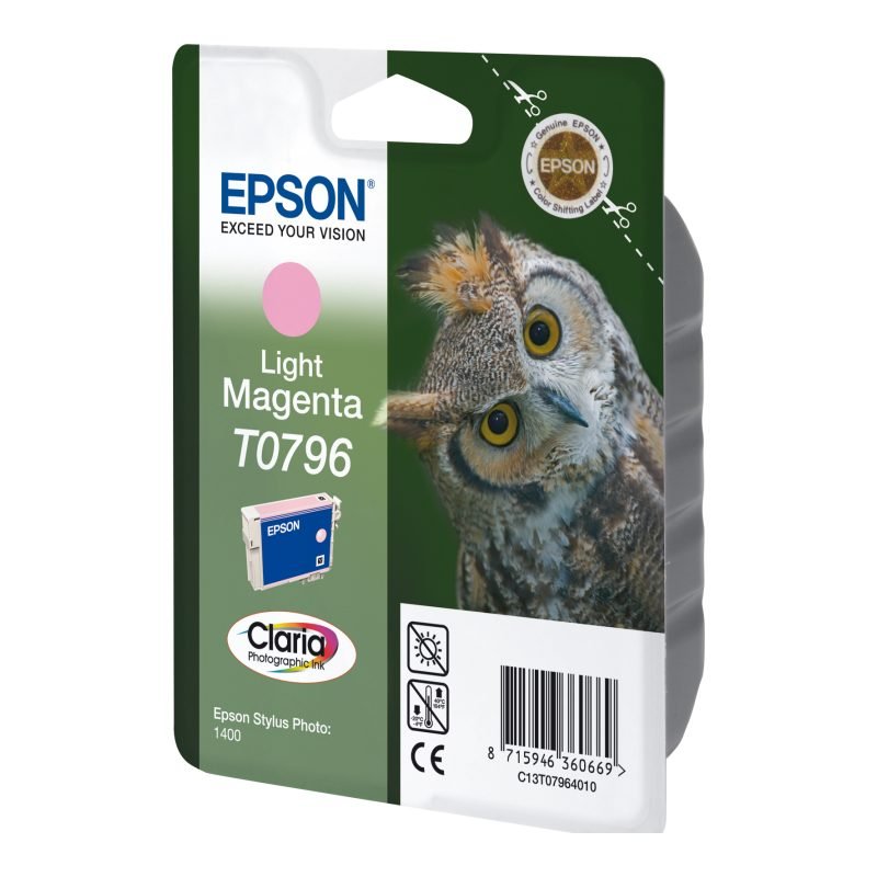 Epson T0796 C13T07964020 Açık Kırmızı Mürekkep Kartuşu