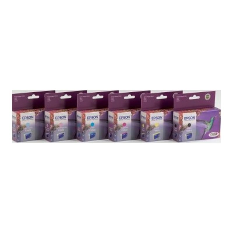 Epson T0801 C13T080140 Siyah Mürekkep Kartuşu — görsel 5