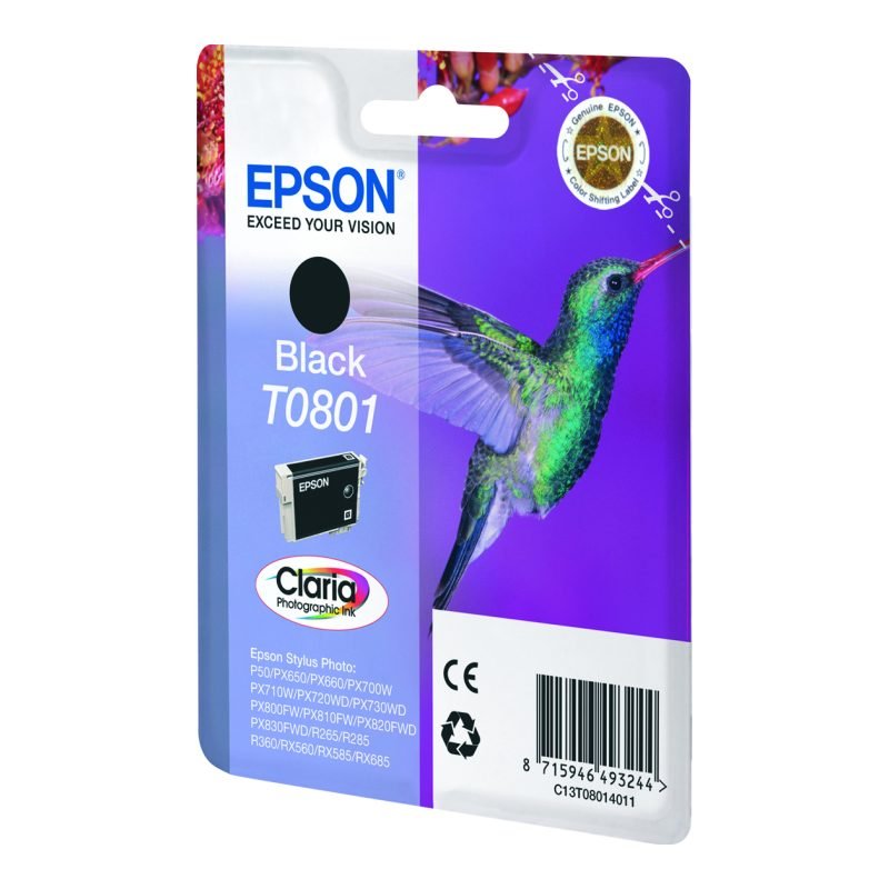 Epson T0801 C13T08014011 Mürekkep Kartuşu