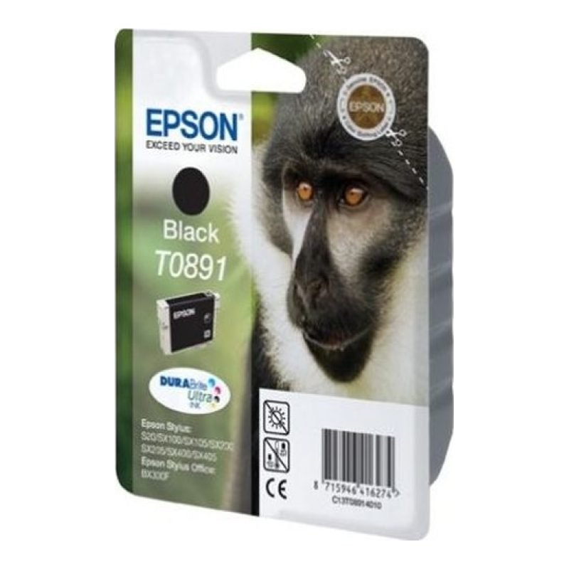 Epson T0891 C13T08914020 Siyah Mürekkep Kartuşu — görsel 2