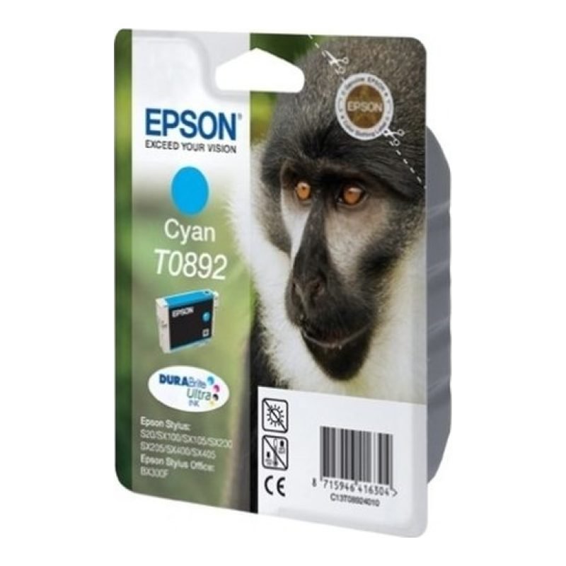 Epson T0892 C13T089240 Mavi Mürekkep Kartuşu