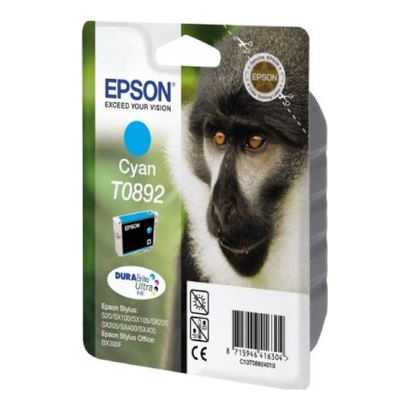Epson T0892 C13T089240 Mavi Mürekkep Kartuşu — görsel 3