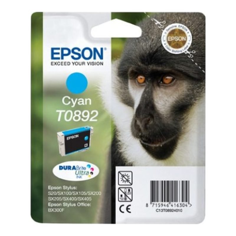 Epson T0892 C13T089240 Mavi Mürekkep Kartuşu — görsel 4
