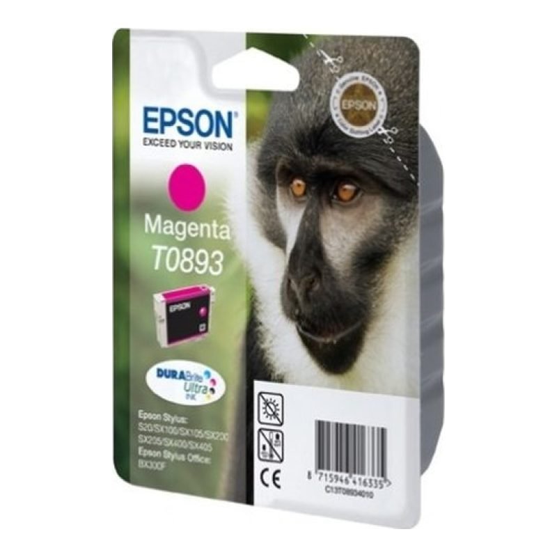 Epson T0893 C13T089340 Kırmızı Mürekkep Kartuşu