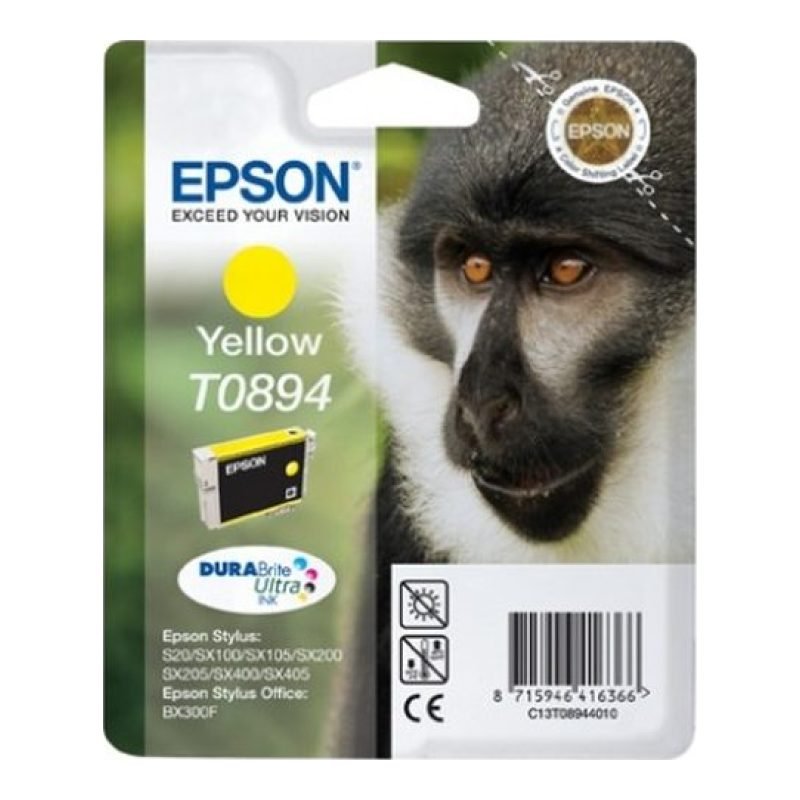 Epson T0894 C13T08944020 Sarı Mürekkep Kartuşu