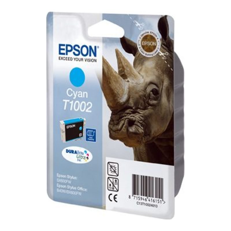 Epson T1002 C13T10024020 Mavi Mürekkep Kartuşu