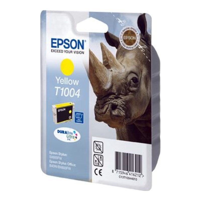 Epson T1004 C13T10044020 Sarı Mürekkep Kartuşu