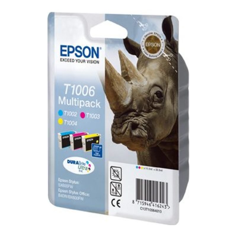 Epson T1006 C13T10064010 Üç Renkli Mürekkep Kartuşu