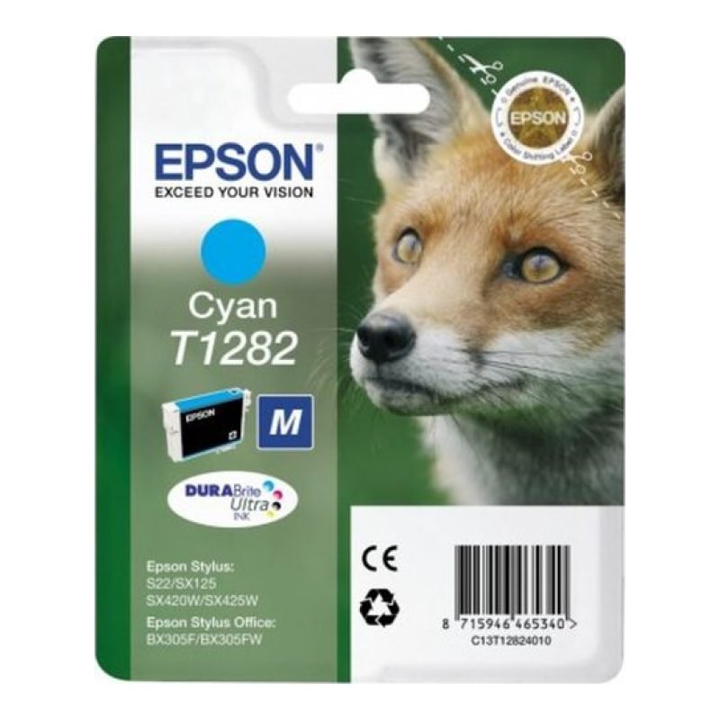 Epson T1282 C13T12824010 Mavi Mürekkep Kartuşu