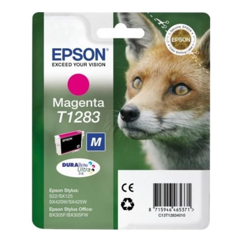 Epson T1283 C13T12834010 Kırmızı Mürekkep Kartuşu