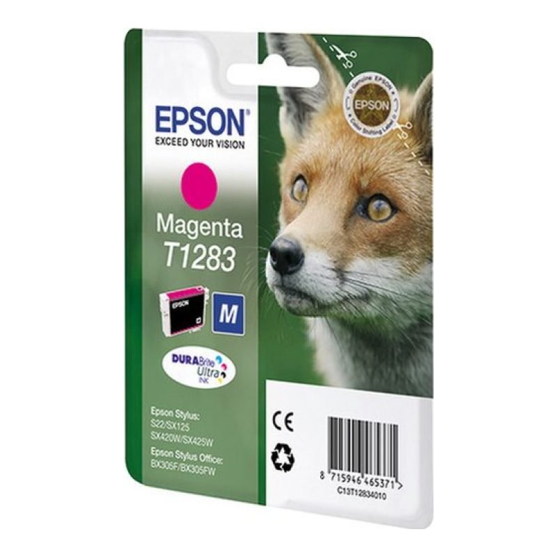 Epson T1283 C13T12834011 Kırmızı Mürekkep Kartuşu