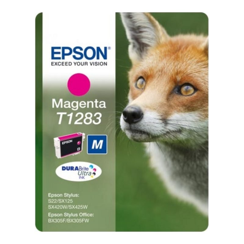 Epson T1283 C13T12834021 Kırmızı Mürekkep Kartuşu