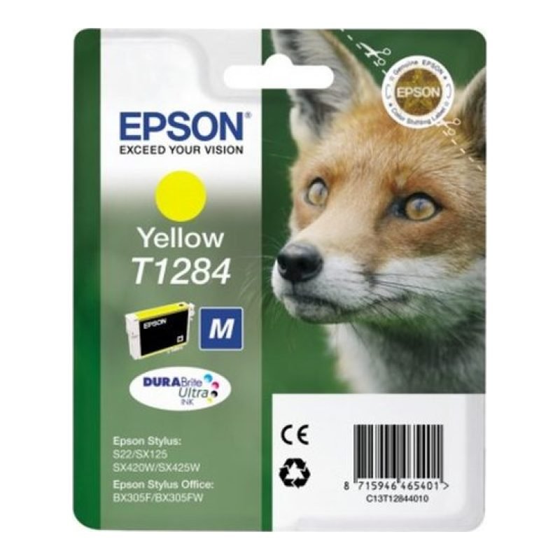Epson T1284 C13T12844020 Sarı Mürekkep Kartuşu — görsel 2