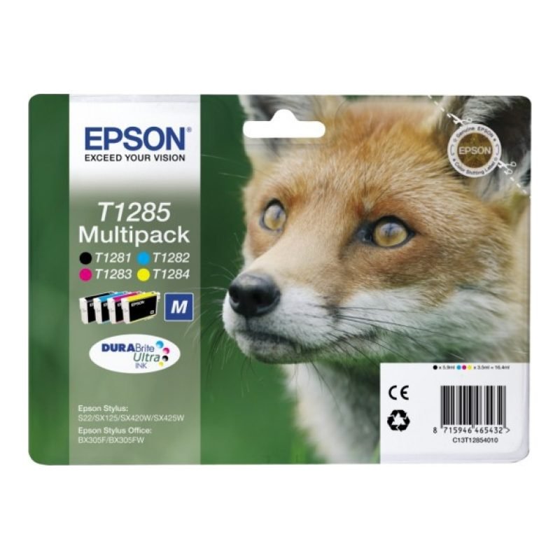 Epson T1285 C13T12854010 Üç Renkli Mürekkep Kartuşu