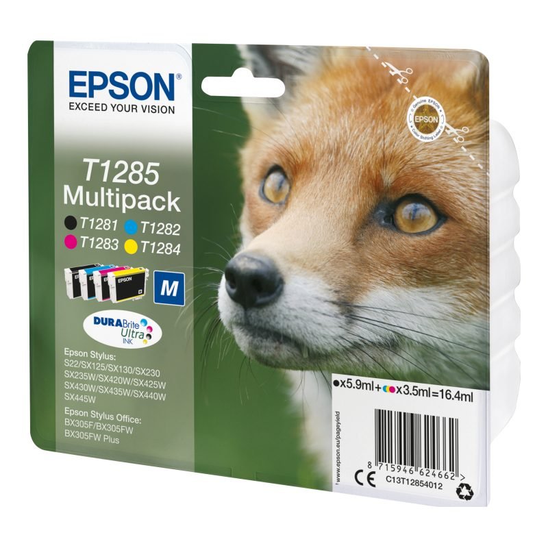 Epson T1285 C13T12854022 Üç Renkli Mürekkep Kartuşu