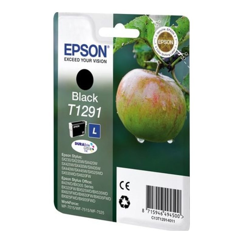 Epson T1291 C13T12914011 Siyah Mürekkep Kartuşu — görsel 2